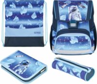 Herlitz Loop Plus Cosmic Explorer Iskola táska szett - Kék mintás
