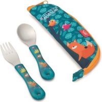 Maped Picnic Jungle Fever Evőeszközkészlet tokban 3 darabos szett - Dzsungel Mintás