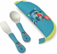 Maped Picnic Concept Miniz Evőeszközkészlet tokban 3 darabos szett - Mosómedve Mintás
