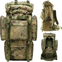 ExtraLink EX.36943 Military Túrahátizsák 65L - Világos Terepszínű