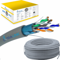 ExtraLink EX.18259 F/UTP Cat5e Patch kábel 305m - Szürke