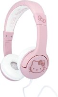 OTL HK1184 Hello Kitty Vezetékes Gyerek Fejhallgató - Rózsaszín mintás