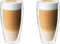 Extralink EX.23308 Duplafalú hőtartó üvegpohár 430ml (2 darabos)
