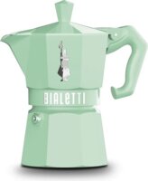Bialetti 9057 Moka Exclusive 3 személyes Kotyogós kávéfőző - Zöld