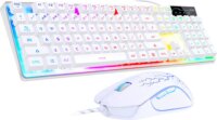 MageGee K1 Vezetékes Gaming Billentyűzet ANSI + Egér - Fehér