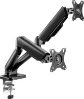 Advance ADV-ARM2 Ergomount Dual 17"-32" TV / Monitor asztali tartó kar - Fekete (2 kijelző)