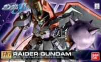 Bandai HG 1/144 R10 Raider Gundam figura