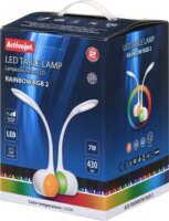 Activejet LAJE-RAINBOW RGB Asztali LED lámpa 11 x 54 cm - Fehér