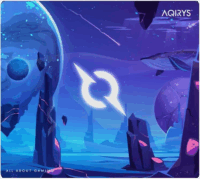Aqirys Kraken Gaming Egérpad 450 x 400mm - Mintás