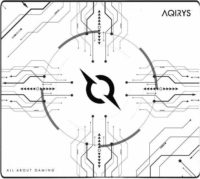 Aqirys Gruis Gaming Egérpad 450 x 400mm - Fehér Mintás
