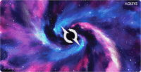 Aqirys Nebula Drift Gaming Egérpad 1200 x 600mm - Mintás