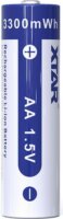 XTAR 012-152 Újratölthető Li-ion ceruzaelem AA akkumulátor 1.5V 2000mAh (1 db/csomag)