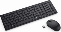 Dell KM555 Wireless Slim Billentyűzet és Silent Egér HUN - Fekete