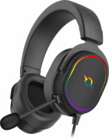 Aqirys Altair Vezetékes Gamer Fejhallgató Headset - Fekete