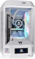 Thermaltake The Tower 250 Mini Torony Számítógépház + 2db 120mm Ventilátor - Hófehér