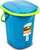 GreenBlue GB320BL Hordozható Kemping WC 19L - Kék/Zöld