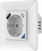 Immax Neo Smart Süllyesztett Okos konnektor aljzat - Fehér