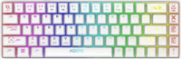 Aqirys Mira Red Switch Wireless USB-C RGB Billentyűzet US - Fehér