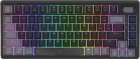 Aqirys Adara Mini Pink Switch Mechanikus Vezetékes RGB Billentyűzet US - Fekete