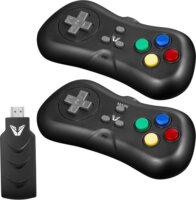 VX Gaming Játék állomás Kontrollerekkel és 638 beépített játékkal - Fekete