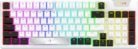 Aqirys Adara Mini Pink Switch Mechanikus Vezetékes RGB Billentyűzet US - Fehér