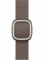 Apple Watch Modern Buckle Medium Gyári Szövet Okosóra Szíj 42mm - Sötét barna
