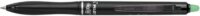 PILOT "Frixion Ball Plus" Nyomógombos rollertoll (Zöld tinta / 0.35mm) - Fekete