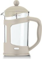 Maestro MR-1665-1000 French Press kávéfőző 1L - Átlátszó / Elefántcsont