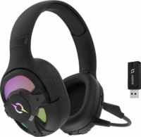 Aqirys Ara Bluetooth + RF Wireless Gaming Fejhallgató Headset - Fekete