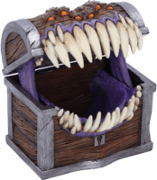 Dungeons and Dragons Mimic Dice Box Szörny mintás dobókocka tárolódoboz 11.3cm