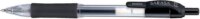 Zebra "Sarasa Clip" Nyomógombos zseléstoll (Fekete tinta / 0.33mm) - Fekete