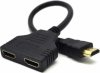 Gembird HDMI 2-port Elosztó Splitter - Fekete (Bontott)