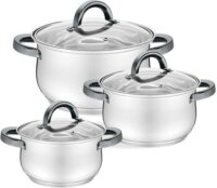 Maestro MR-3522-6M Rozsdamentes Acél Edénykészlet - Inox (6 részes)