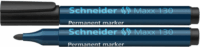 Schneider Maxx 130 1-3mm Alkoholos marker - Fekete (10 db/csomag)