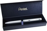 Pentel "EnerGel BL-2007" Rotácios zseléstoll (Kék tinta / 0.35mm) - Ezüst