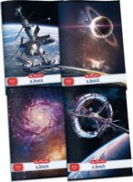 Herlitz Space 32 lapos A4 sima füzet - Többféle