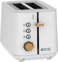 ECG ST 2768 Timber 2 szeletes kenyérpirító 850W - Fehér
