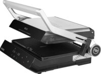 ECG FORZA 5200 Fuego Kontaktgrill 2000 Watt - Fekete / Ezüst