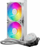 Cooler Master MasterLiquid 240 Core II ARGB All In One Univerzális CPU Vízhűtés - Fehér