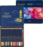 Deli Finenolo fémdobozos akvarellceruza készlet (24 db / csomag)