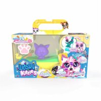 Kidz World Washy Friends Pancsoló cicusok fürdőkáddal játékszett - Pinki