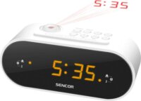 Sencor SRC 3100 Asztali Rádiós ébresztőóra Digitális kijelzővel - Fehér