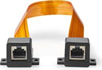 Nedis CCGB85901BK03 Ablakátvezető toldó kábel Cat5e - 0.3m