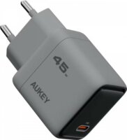 Aukey Comet USB-C Hálózati Gyorstöltő Adapter 45W - Fekete