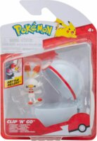 Pokémon Clip 'N Go figuracsomag - Scorbunny Premier Ball