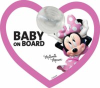 Disney Minnie egér Baby on Board jelzés tapadókoronggal