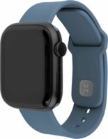 Fixed Sporty Apple Watch Apple Watch S4/S5/S6/S7/S8/S9/S10/SE Szilikon Szíj 42/44/45/46mm - Zöldeskék