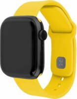 Fixed Sporty Apple Watch Apple Watch S4/S5/S6/S7/S8/S9/S10/SE Szilikon Szíj 42/44/45/46mm - Sárga
