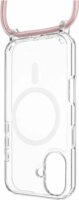 Fixed MagPure NeckApple iPhone 16 Nyakpántos Telefon Tok - Átlátszó