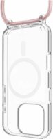 Fixed MagPure NeckApple iPhone 16 Pro Nyakpántos Telefon Tok - Átlátszó